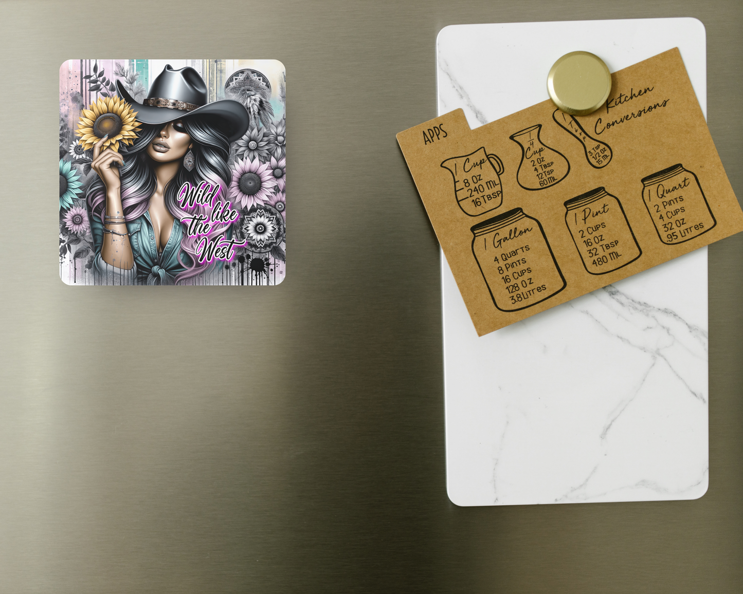 Cowgirl Magnets (set of 20)