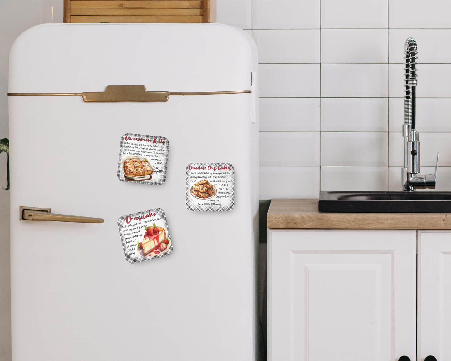 Baking Recipe Magnets (set of 20)