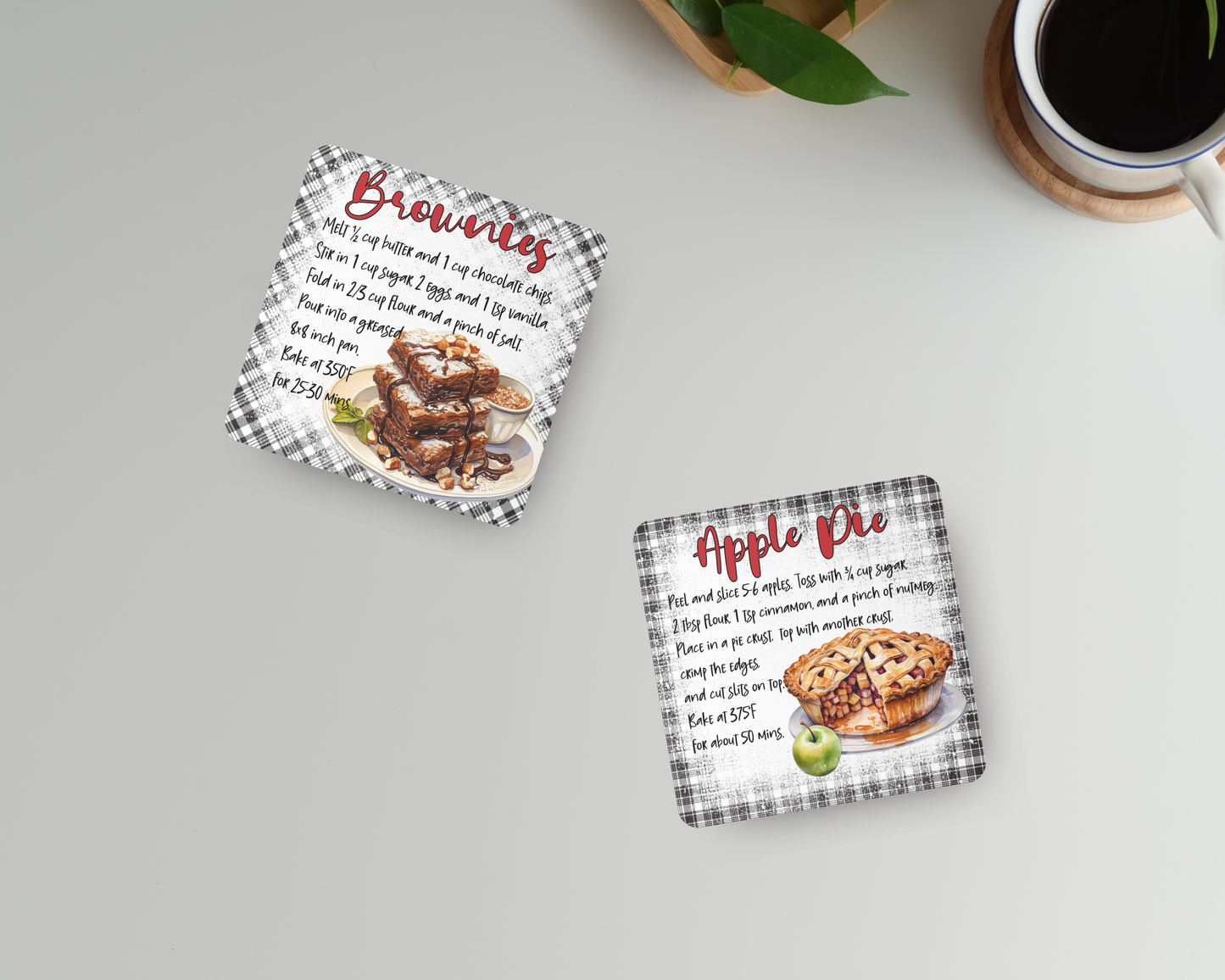 Baking Recipe Magnets (set of 20)