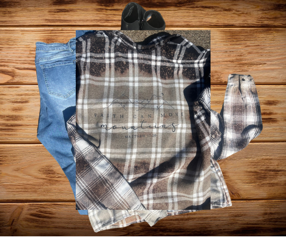 Bleached Flannel Premade