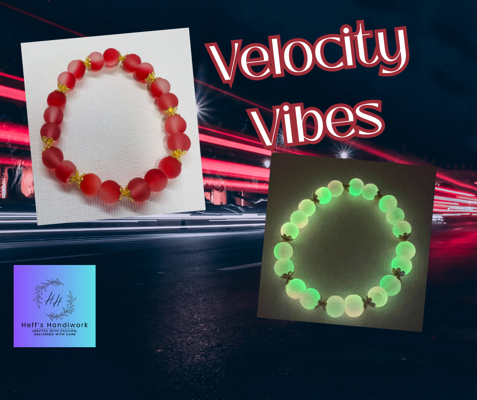 Acrylic Bead Bracelets-Glow