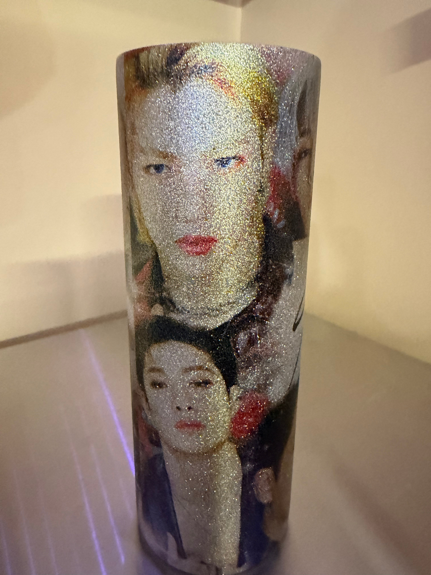 20 oz Glitter SKZ Tumbler