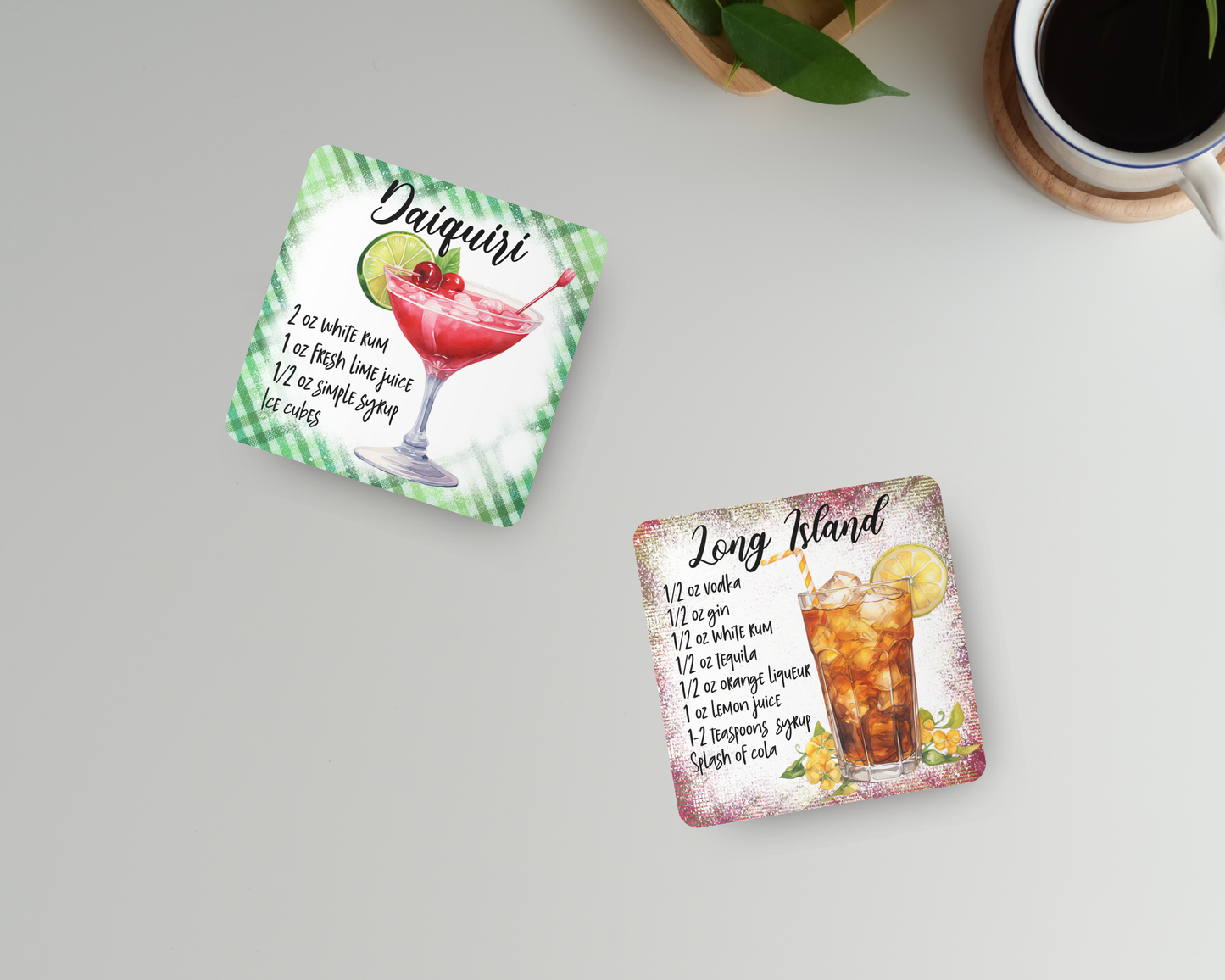 Cocktail Recipe Magnet (set of 20)