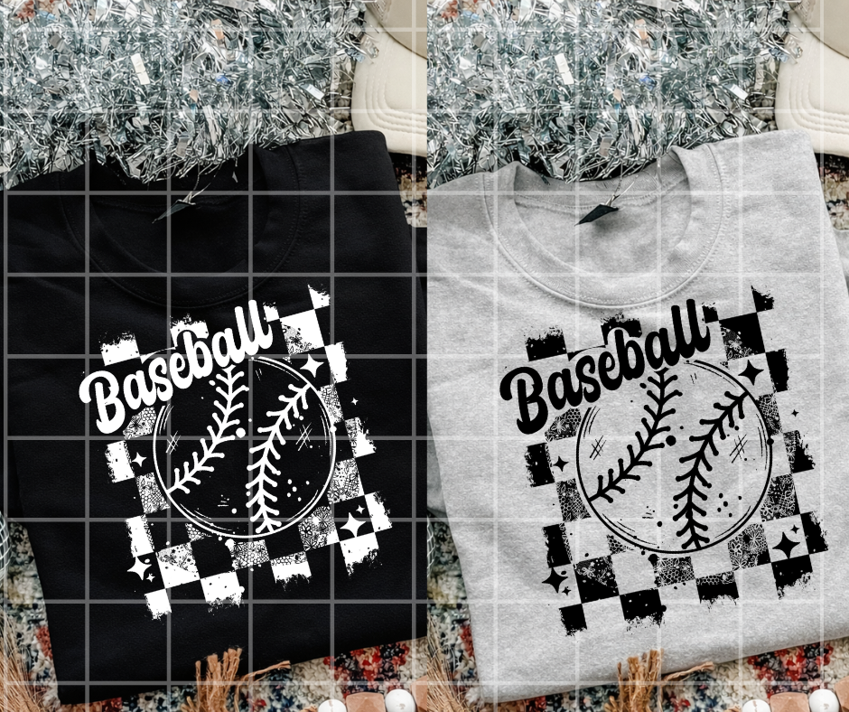 Baseball Distressed