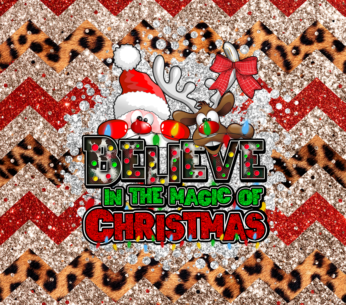 20 oz Sublimation Wraps-Christmas