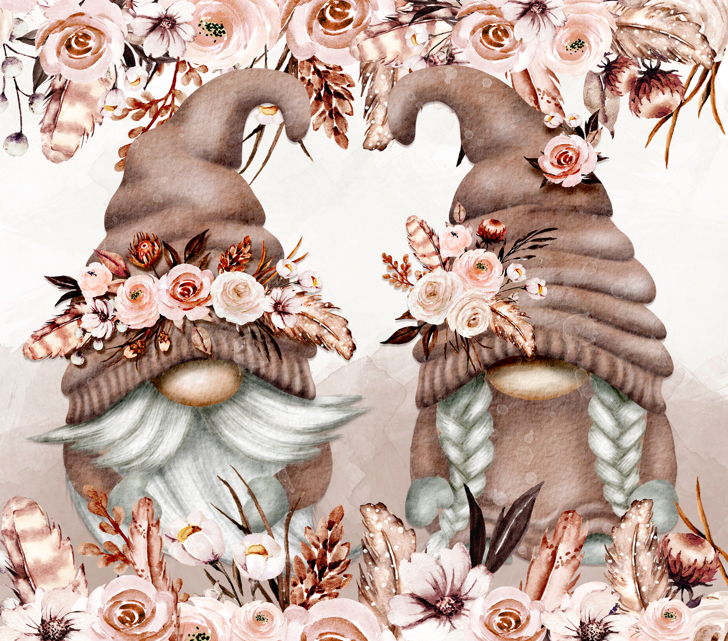 20 oz Sublimation Wraps-Gnomes