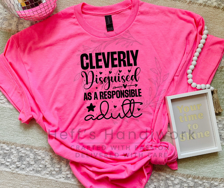 Cleverly Disguised As Adult