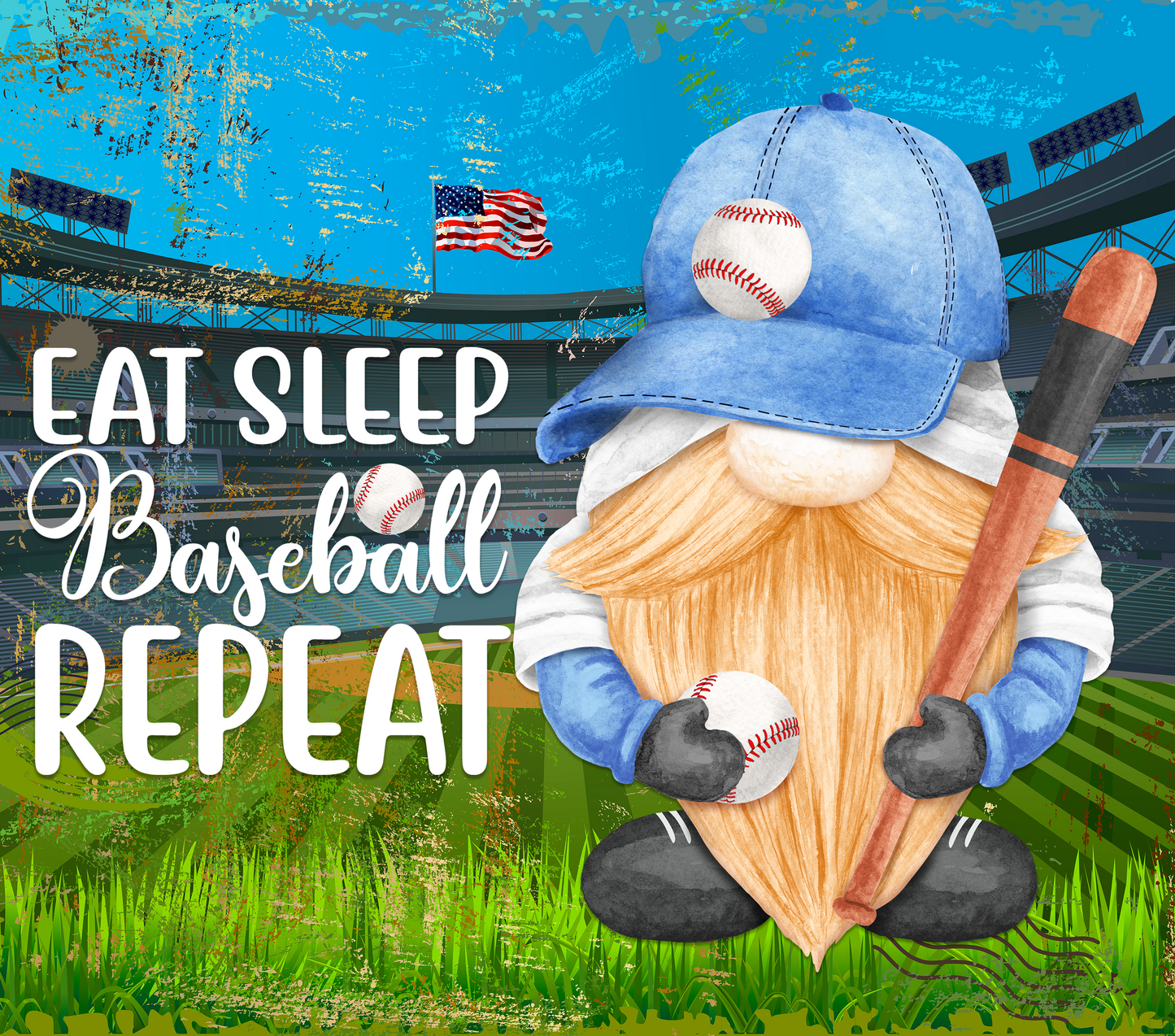 20 oz Sublimation Wraps-Gnomes