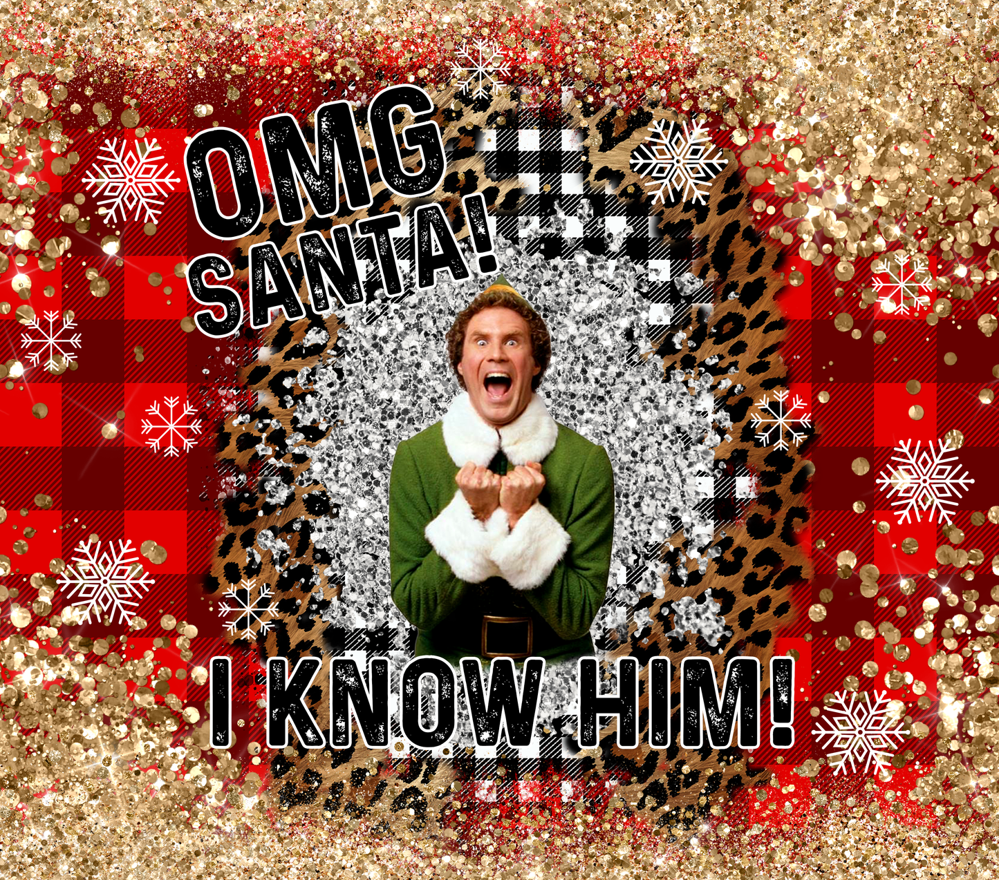 20 oz Sublimation Wraps-Christmas