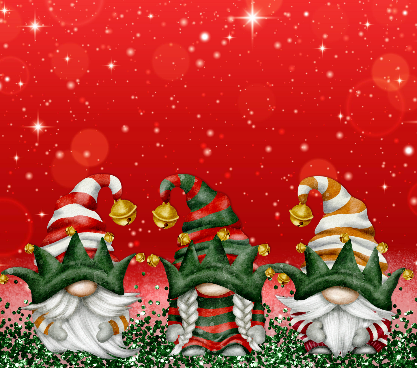 20 oz Sublimation Wraps-Gnomes