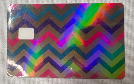 Holographic Credit Card Skin