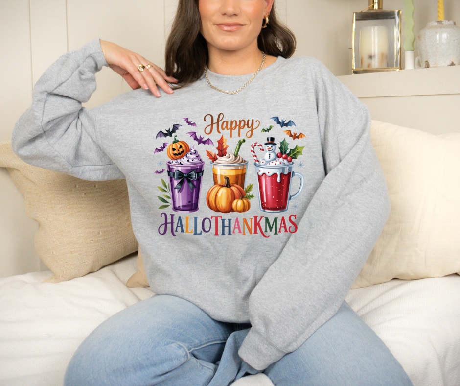 Happy Hallothanksmas Cups