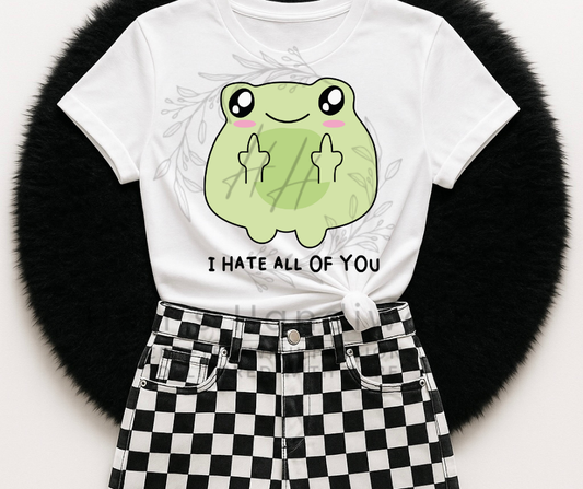 Hate All of You Froggy
