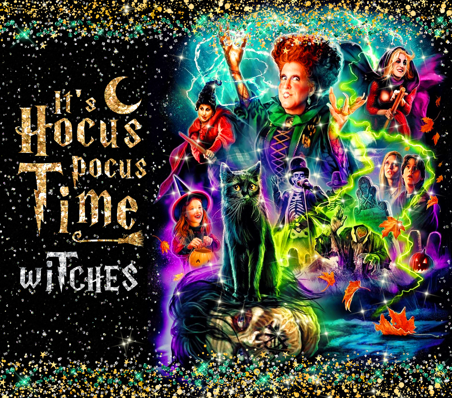 20 oz Sublimation Wraps-Halloween