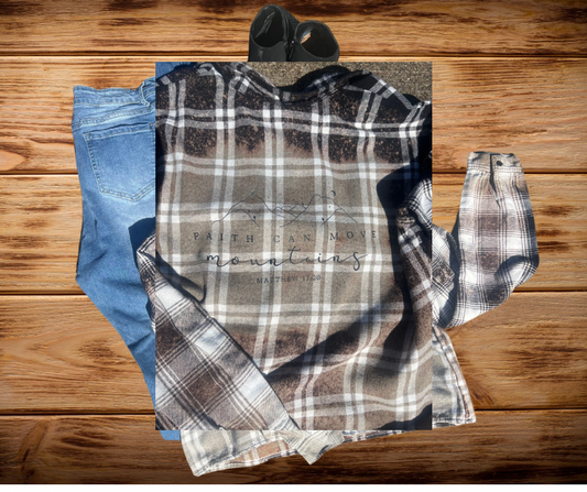Bleached Flannel Premade
