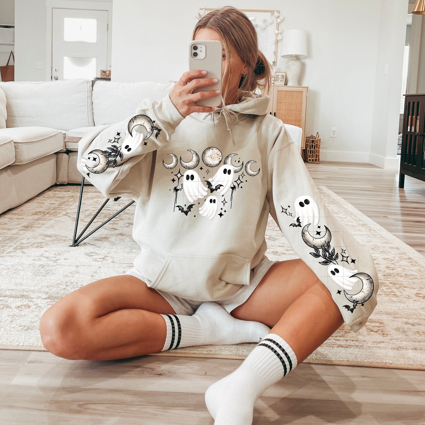 Ghost Moon Phases w/ Optional Sleeve