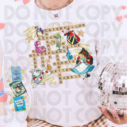 Scrabble Alice with Optional Sleeve