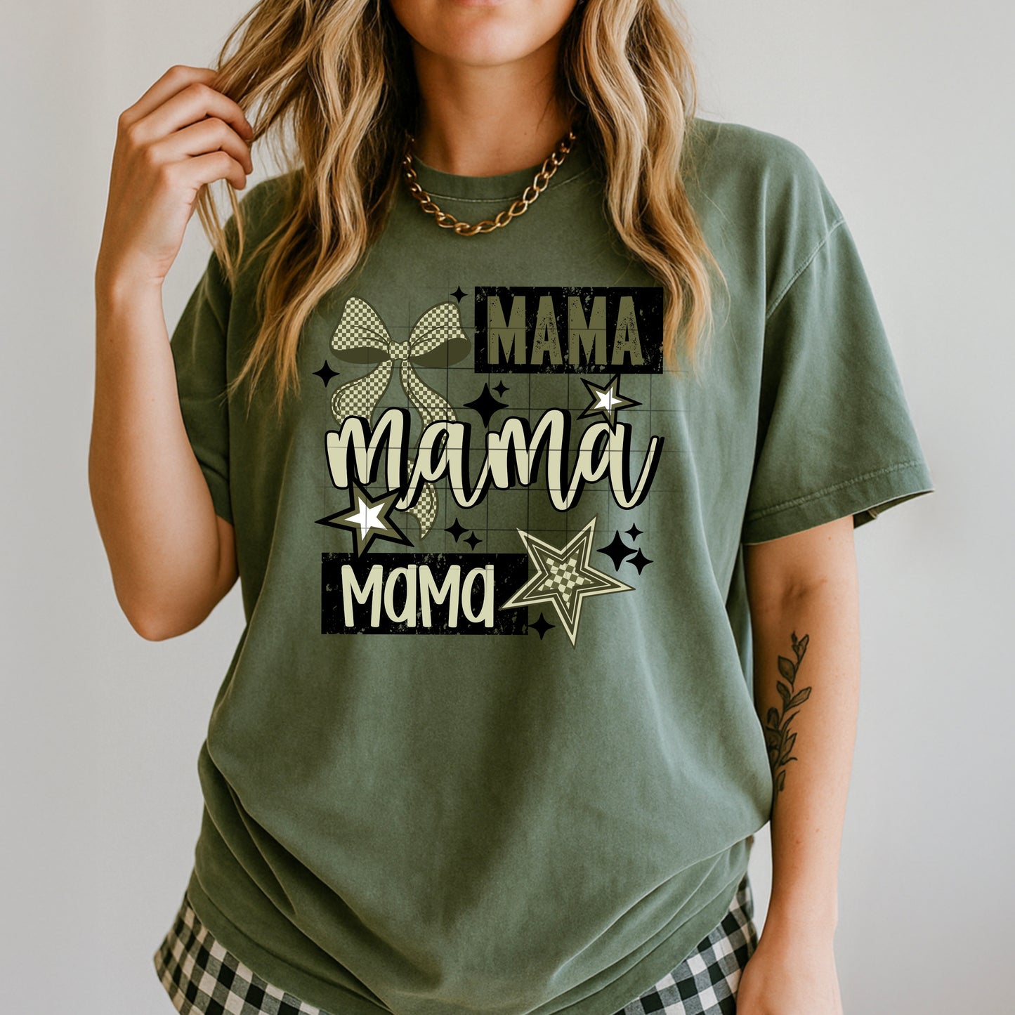 Mama Army Green