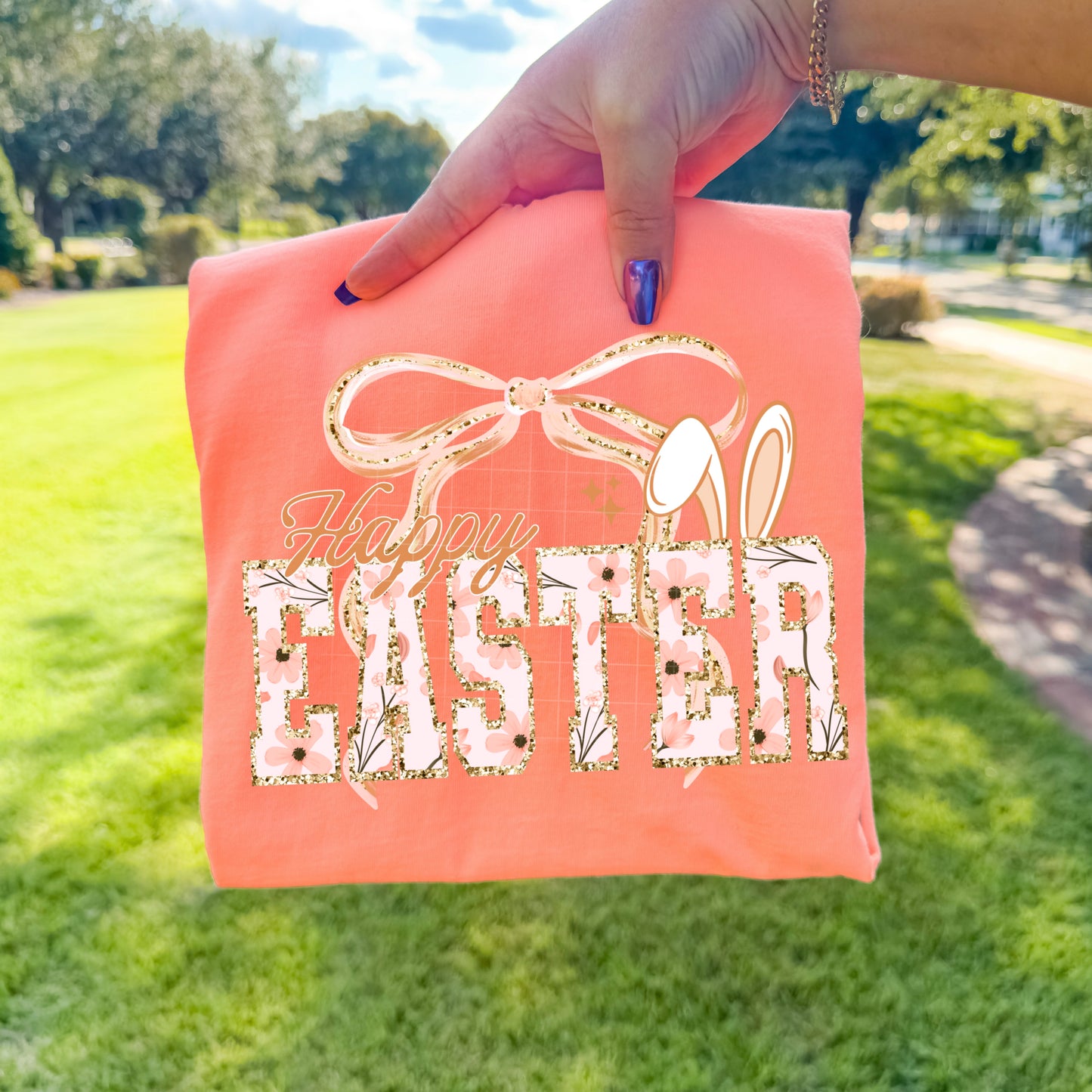 Pink Happy Easter
