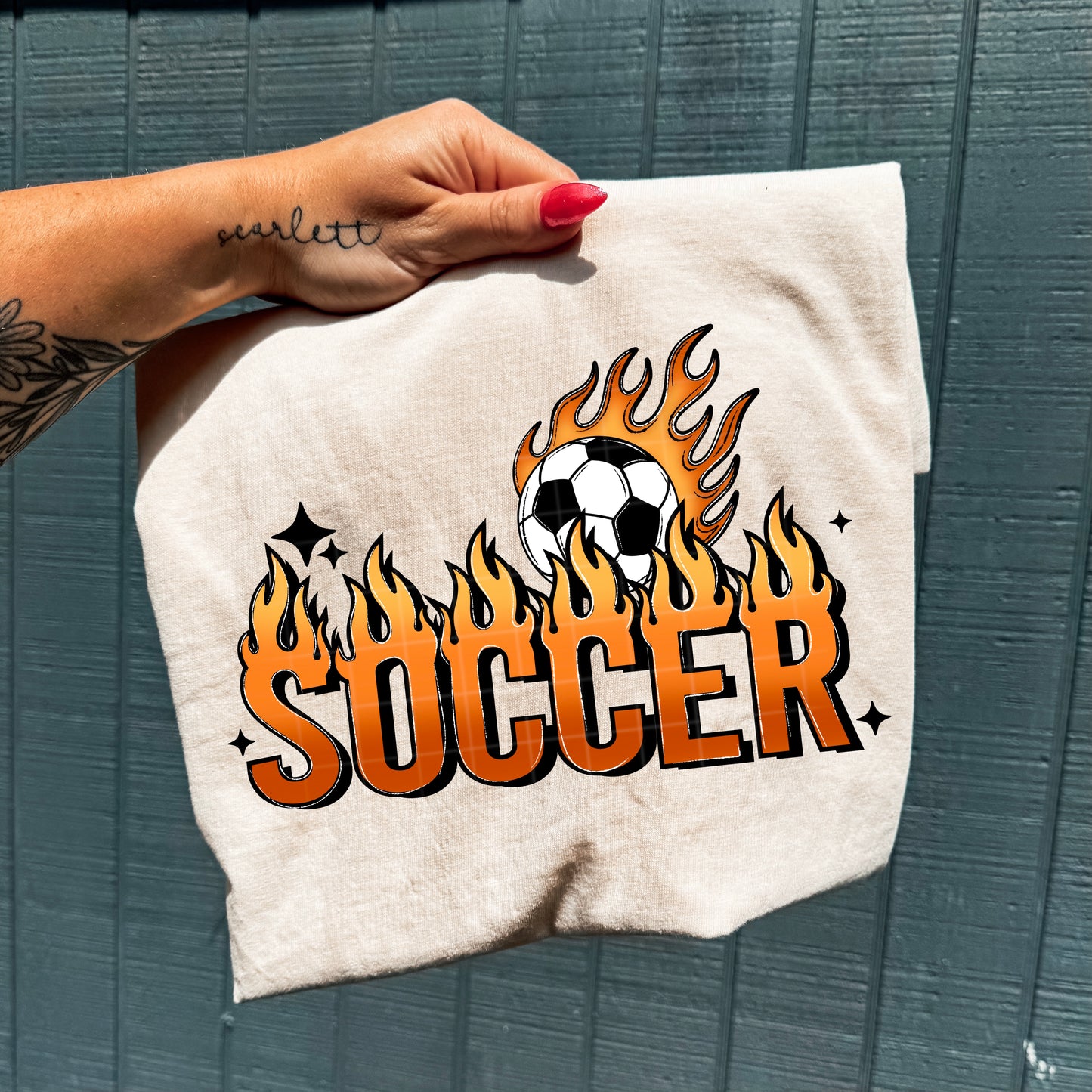 Soccer Flames