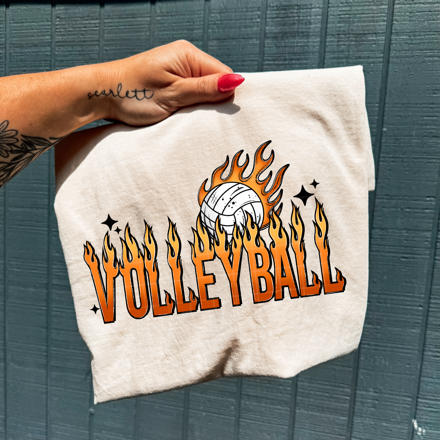 Volleyball Flames