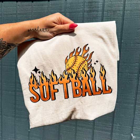 Softball Flames