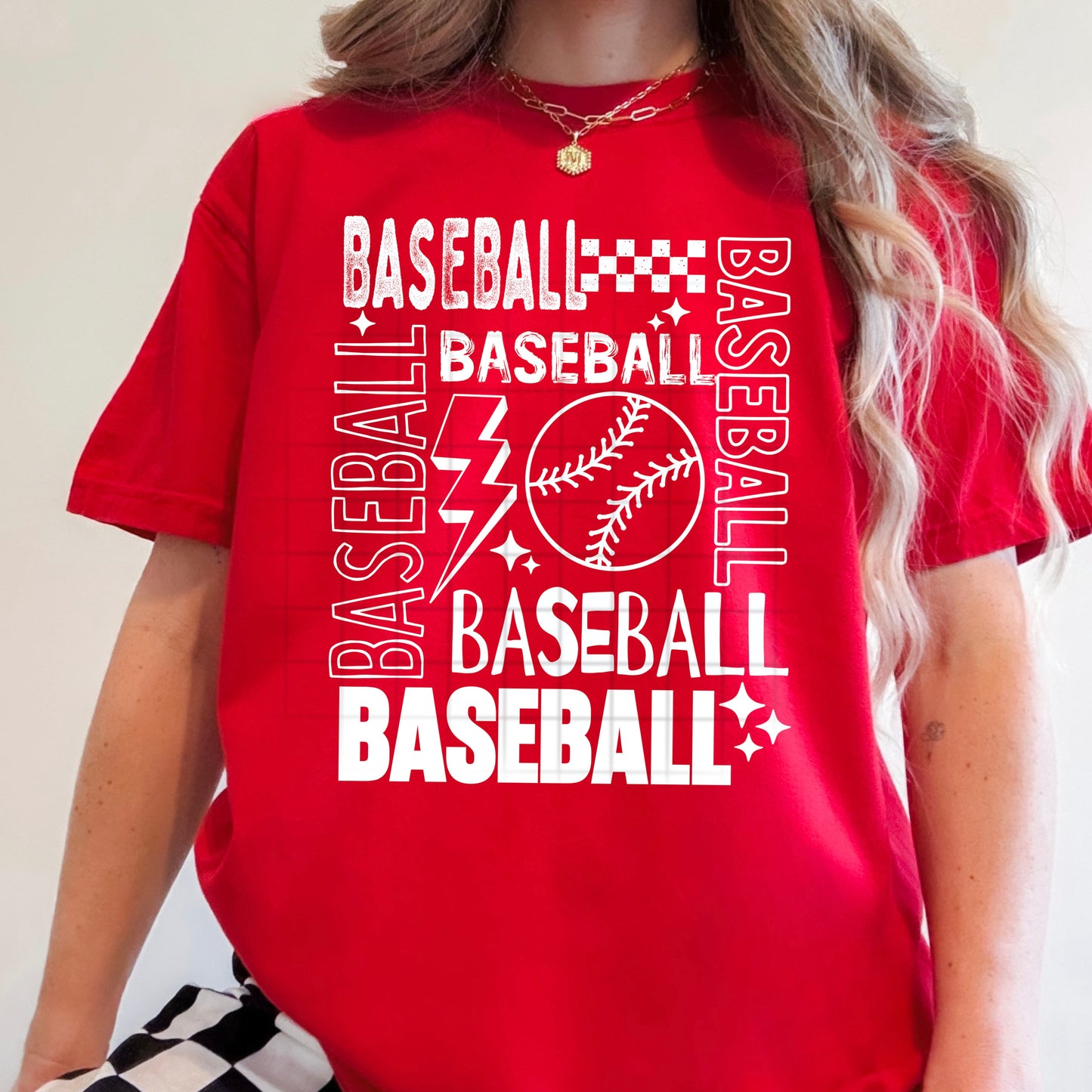 Baseball Single Color Collage