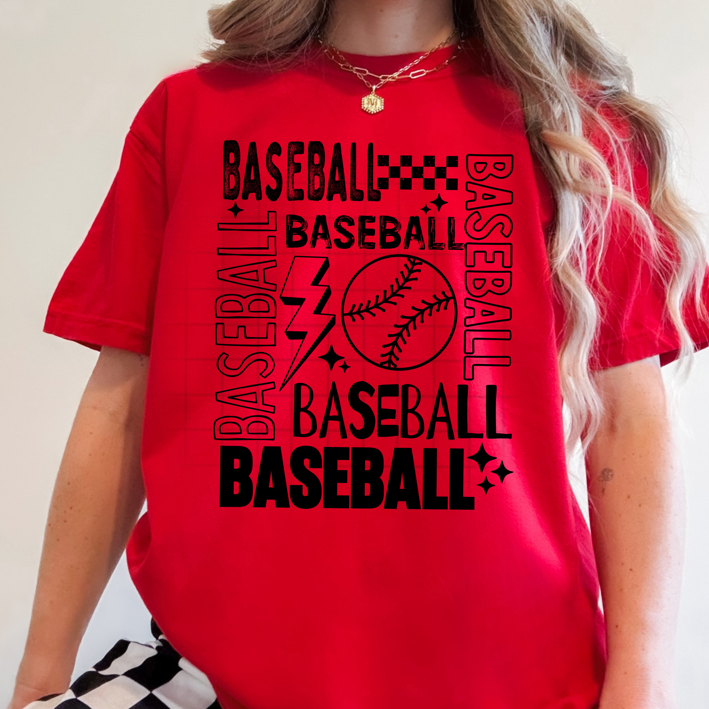 Baseball Single Color Collage