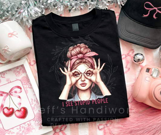 I See Stupid People Retro