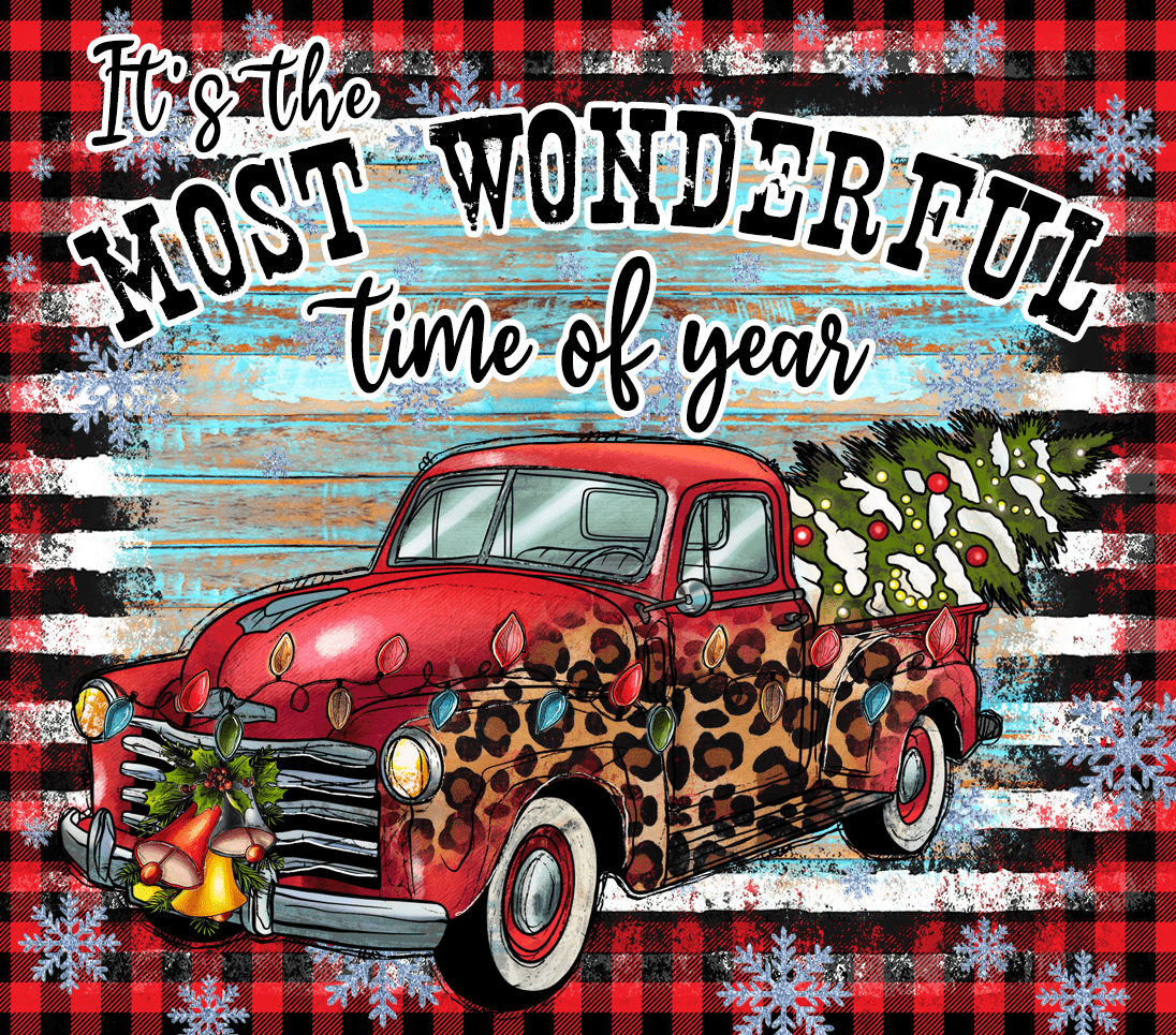 20 oz Sublimation Wraps-Christmas