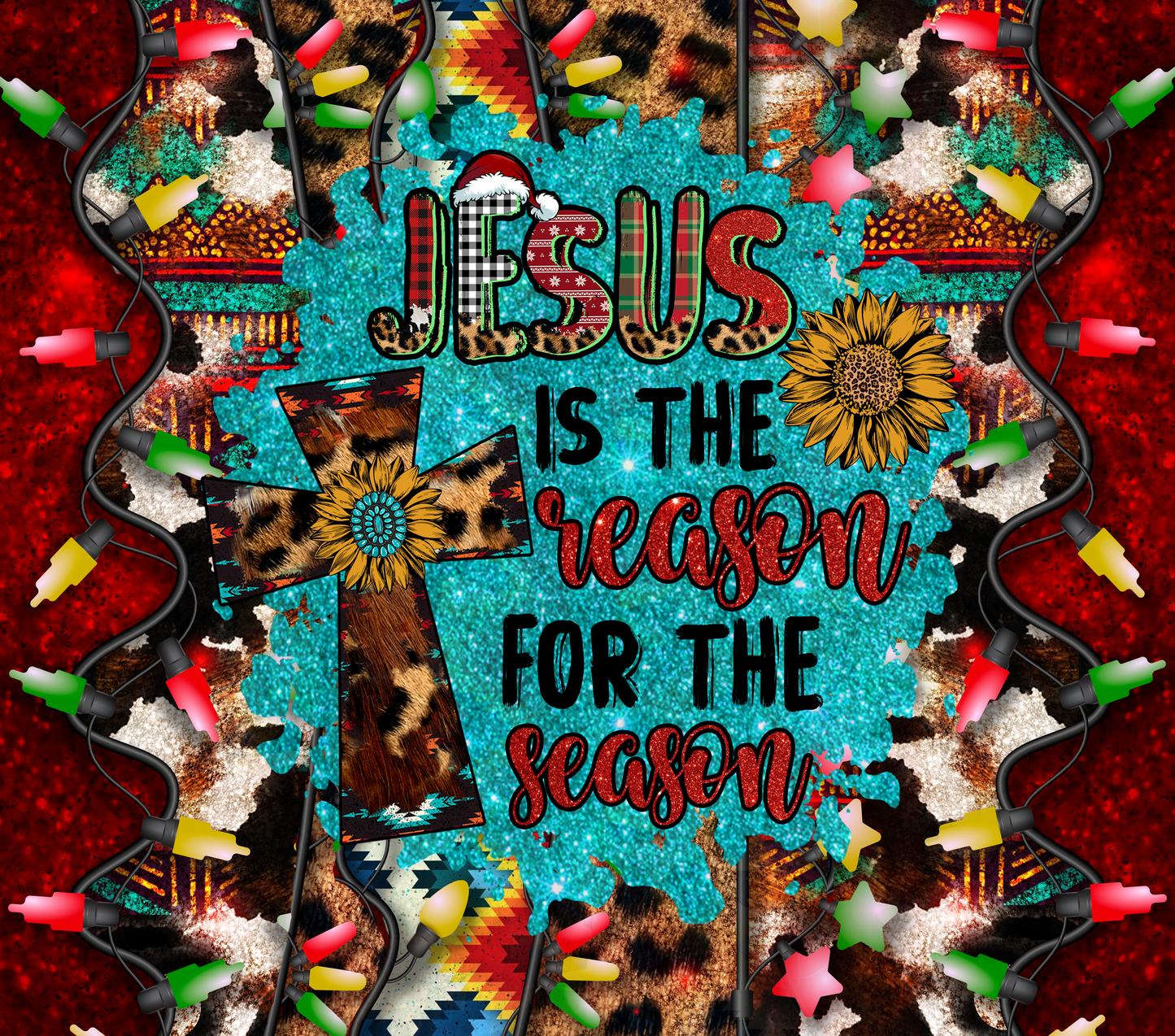 20 oz Sublimation Wraps-Christmas