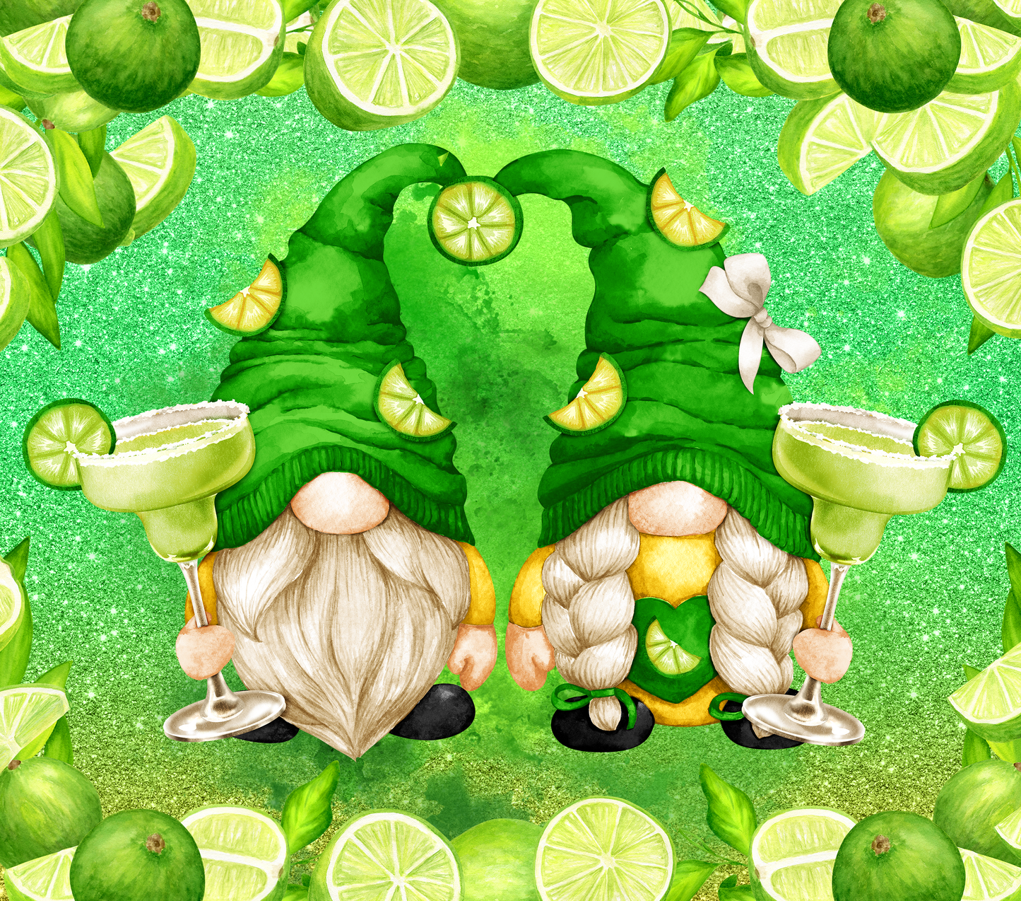 20 oz Sublimation Wraps-Gnomes