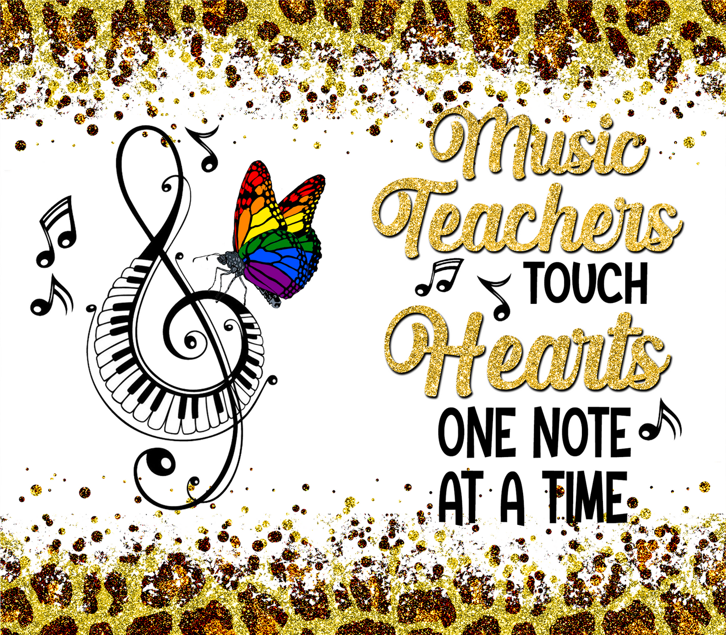 20 oz Sublimation Wraps-Teacher