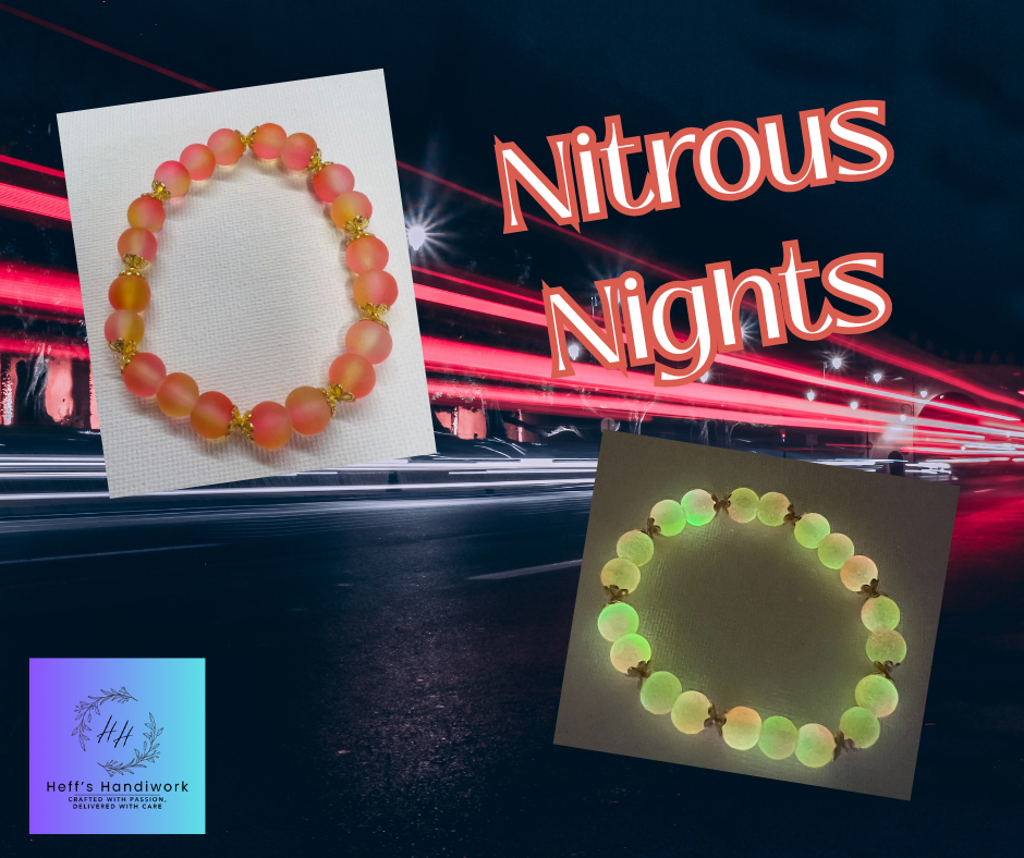 Acrylic Bead Bracelets-Glow