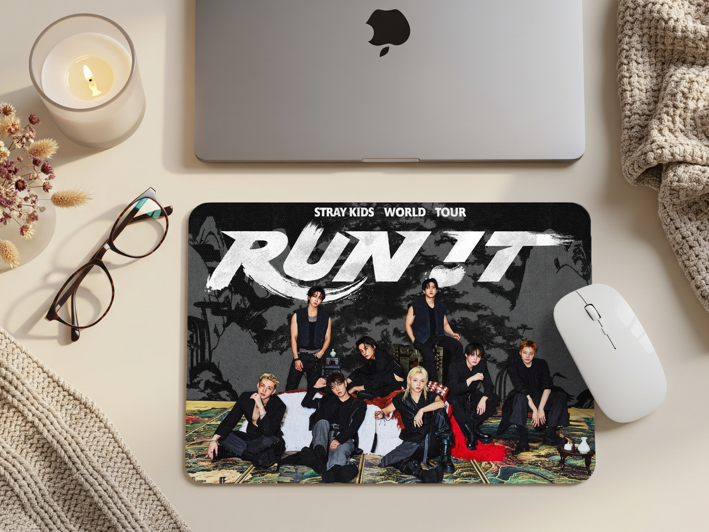KPOP SKZ Mouse Pad