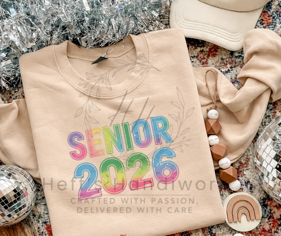 Senior 2026 Pastel Grunge