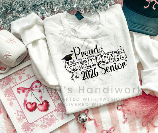 Senior 2026 Proud Grandma with Cap