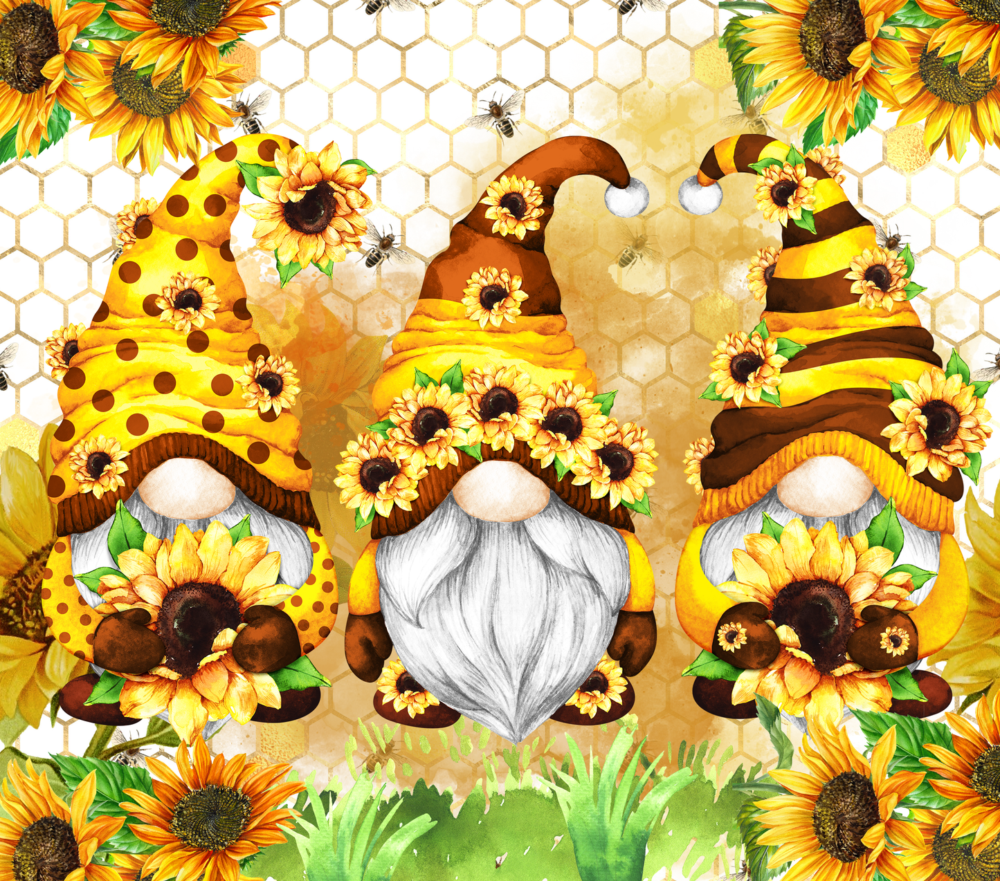 20 oz Sublimation Wraps-Gnomes