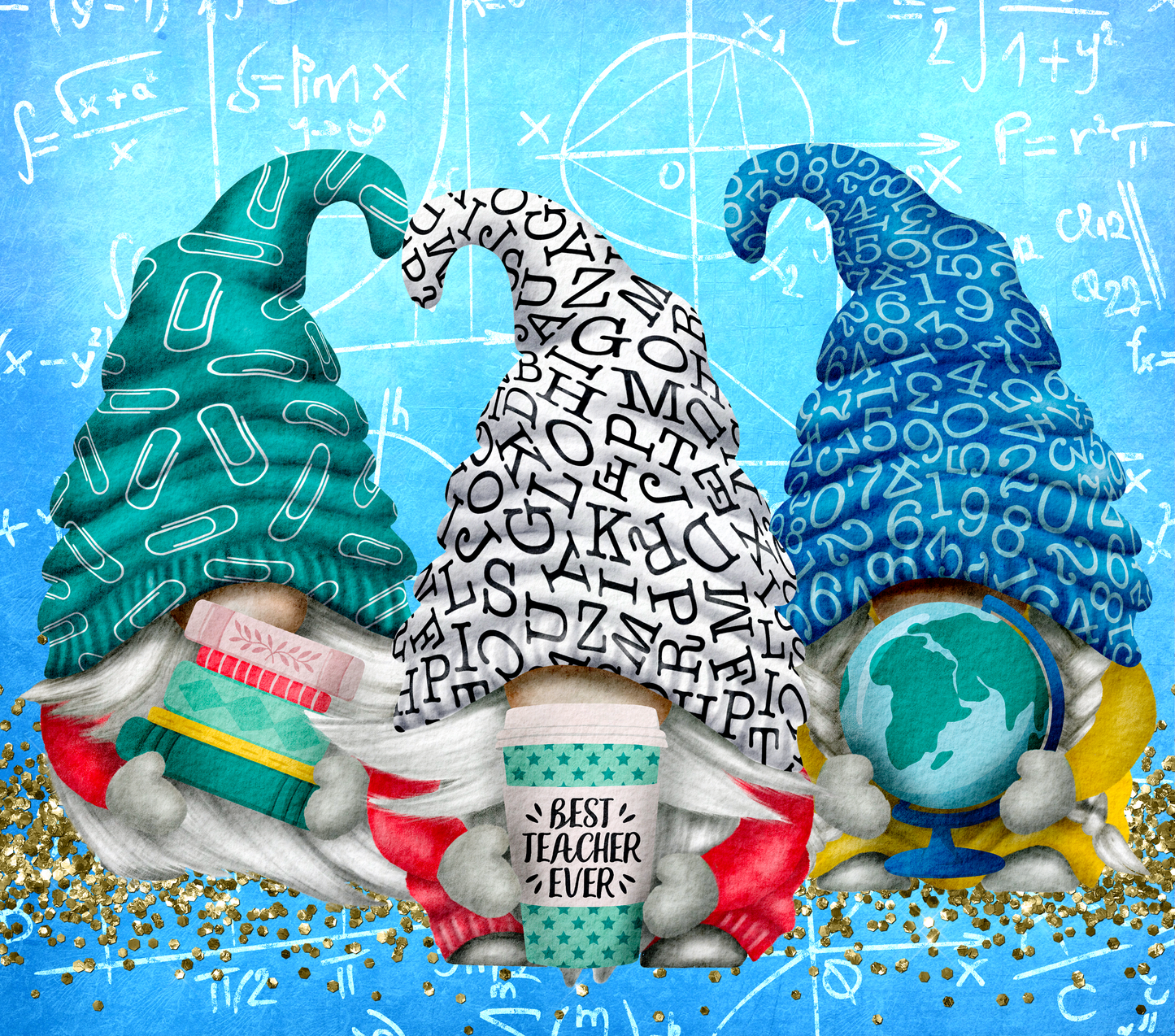 20 oz Sublimation Wraps-Gnomes