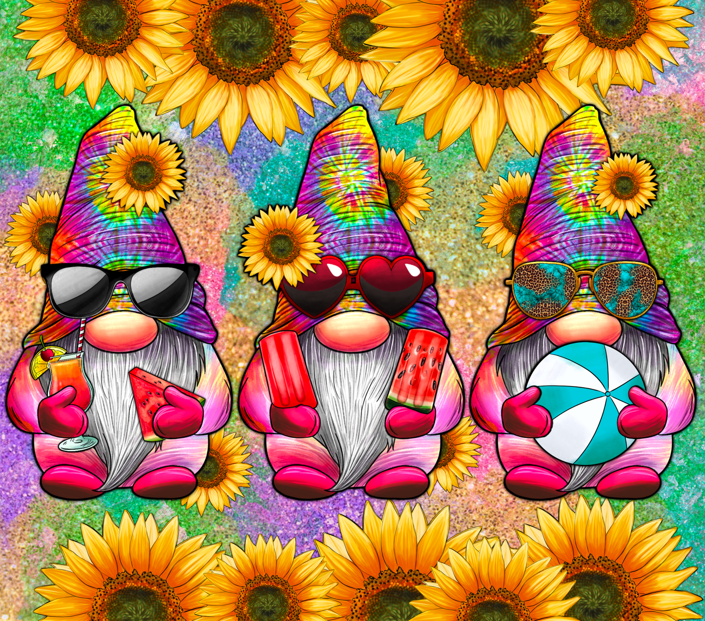 20 oz Sublimation Wraps-Gnomes