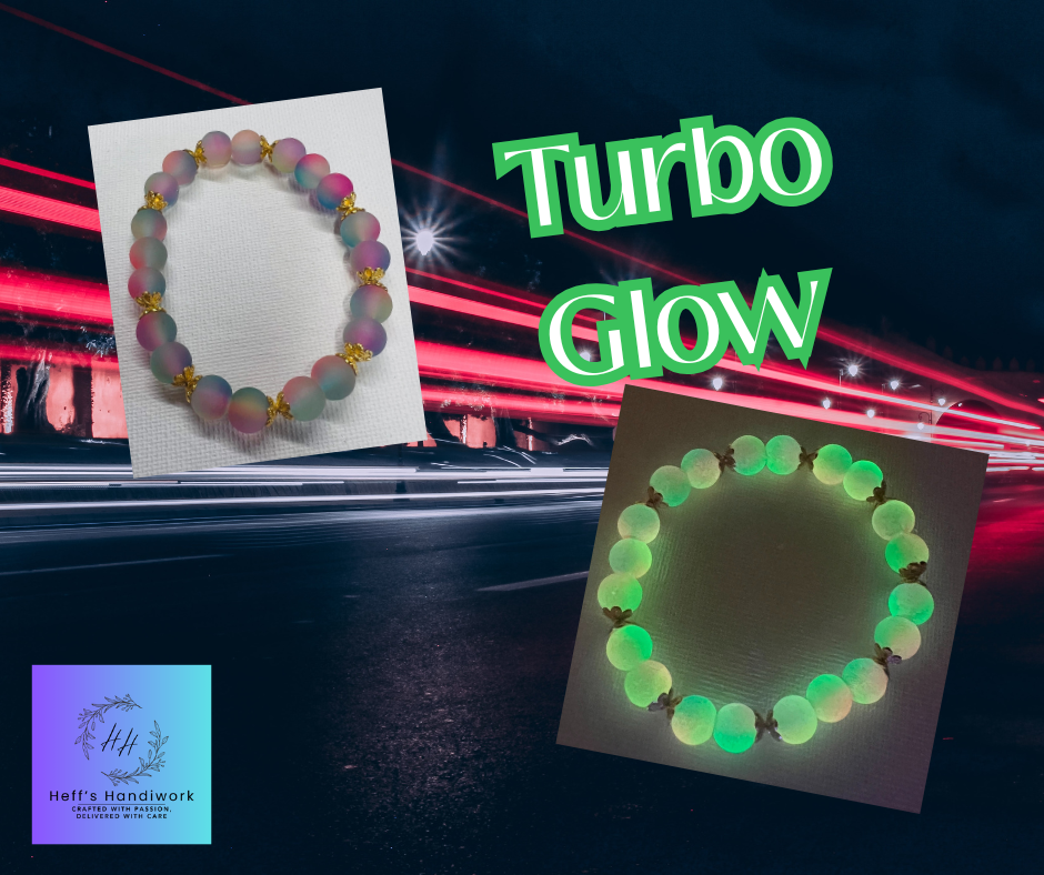 Acrylic Bead Bracelets-Glow