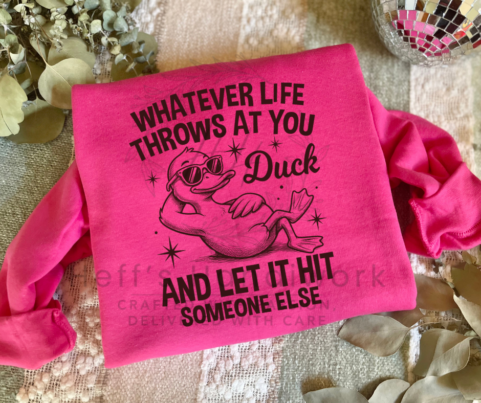 Whatever Life Throws Duck