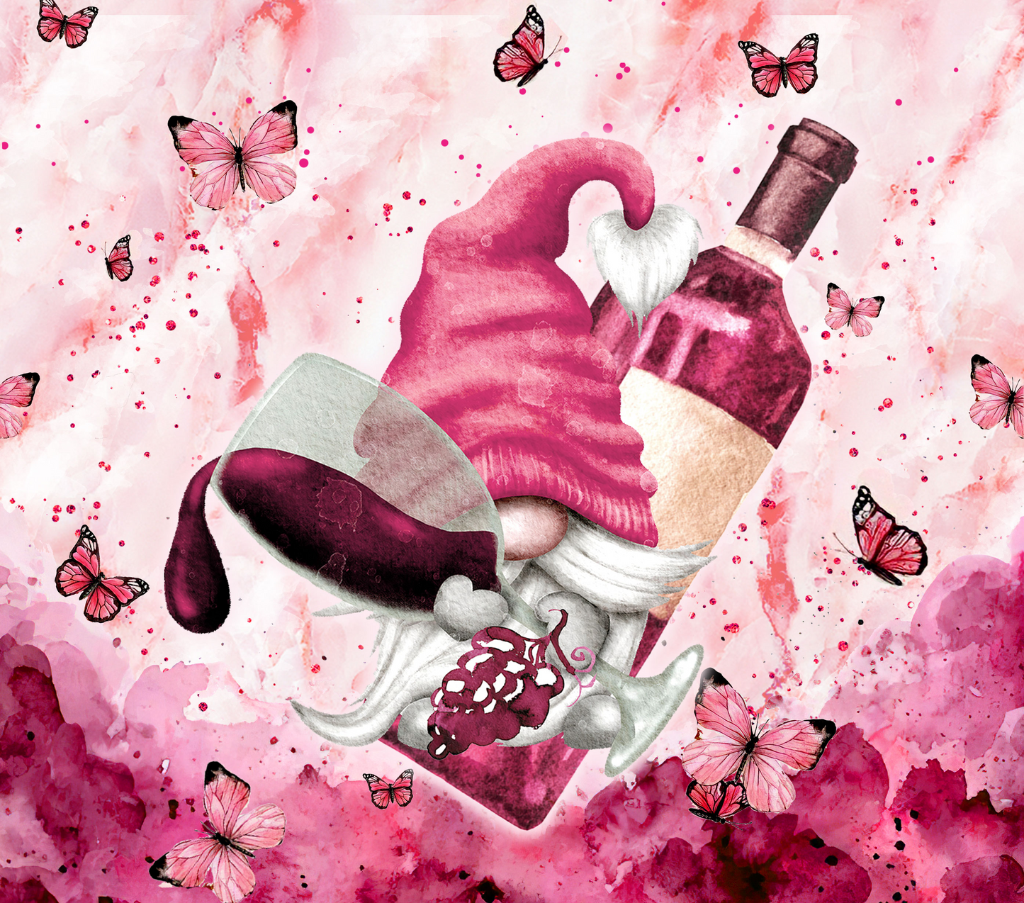 20 oz Sublimation Wraps-Gnomes