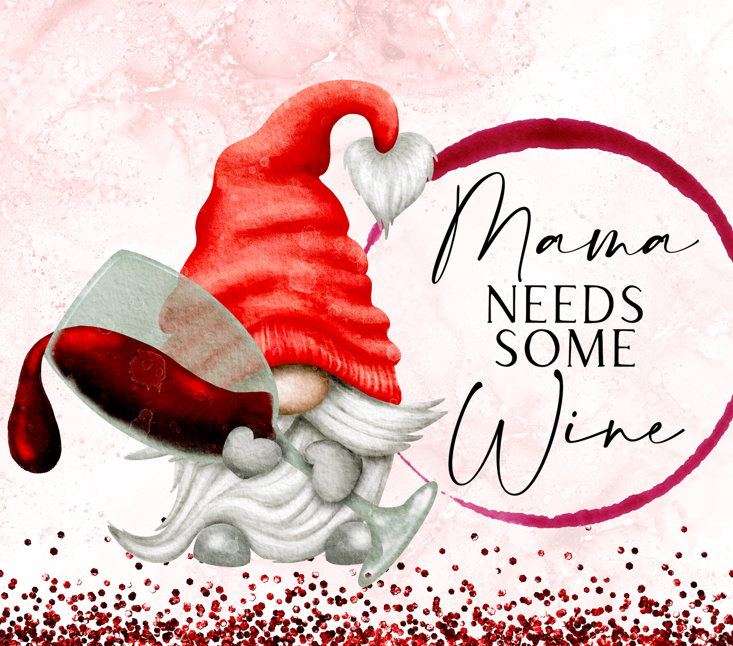 20 oz Sublimation Wraps-Gnomes