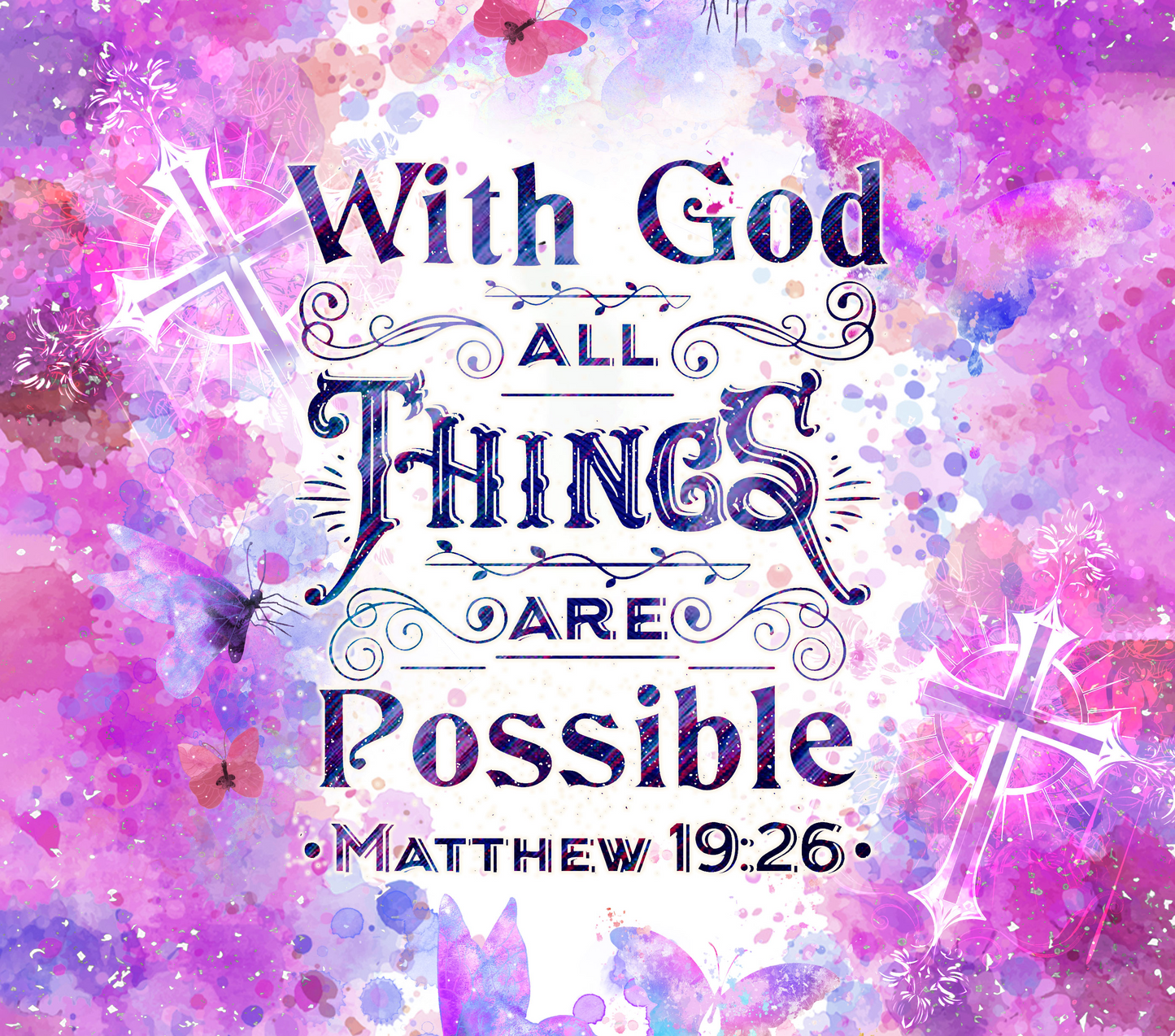 20 oz Sublimation Wraps-Faith