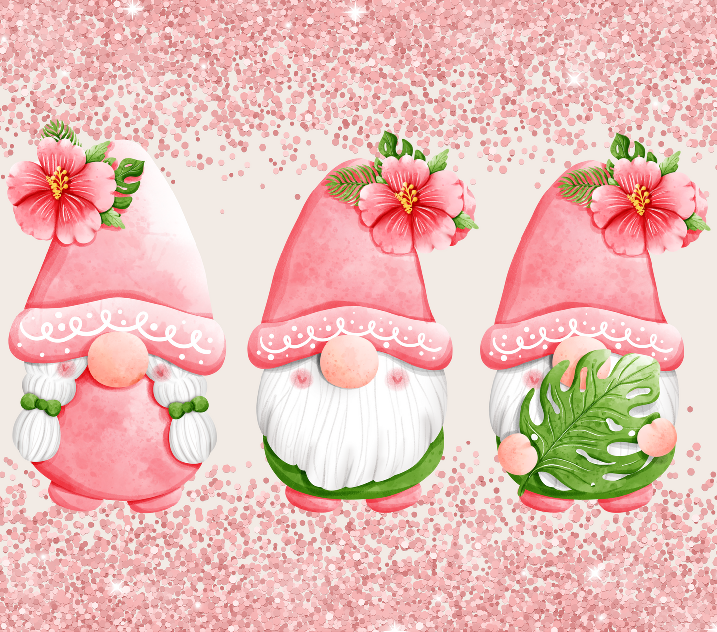 20 oz Sublimation Wraps-Gnomes