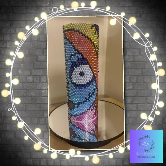 Rhinestone Tumbler-Jack and Sally